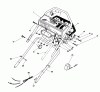 Toro 16770 - Lawnmower, 1983 (3000001-3999999) Ersatzteile HANDLE ASSEMBLY