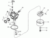 Toro 16771 - Lawnmower, 1983 (3000001-3999999) Ersatzteile CARBURETOR ASSEMBLY NO. 632050A