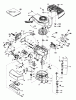 Toro 16771 - Lawnmower, 1984 (4000001-4999999) Ersatzteile ENGINE TECUMSEH MODEL TNT 100-10085E