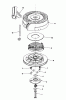 Toro 16775 - Lawnmower, 1989 (9000001-9999999) Ersatzteile REWIND STARTER NO. 590621