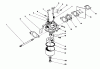 Toro 16785 - Lawnmower, 1987 (7000001-7999999) Ersatzteile CARBURETOR ASSEMBLY (ENGINE NO. 47PF5) (ENGINE NO. 47PG6)