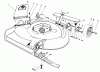 Toro 16785 - Lawnmower, 1987 (7000001-7999999) Ersatzteile HOUSING ASSEMBLY