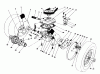 Toro 16785 - Lawnmower, 1991 (1000001-1999999) Ersatzteile GEAR CASE ASSEMBLY