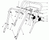 Toro 16785 - Lawnmower, 1991 (1000001-1999999) Ersatzteile HANDLE ASSEMBLY
