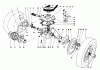 Toro 16793 - Lawnmower, 1988 (8000001-8999999) Ersatzteile GEAR CASE ASSEMBLY