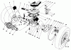 Toro 16793 - Lawnmower, 1990 (0000001-0999999) Ersatzteile GEAR CASE ASSEMBLY