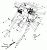 Toro 16793 - Lawnmower, 1990 (0000001-0999999) Ersatzteile HANDLE ASSEMBLY