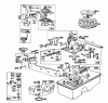 Toro 16810 - Lawnmower, 1979 (9000001-9999999) Ersatzteile CARBURETOR AND REWIND STARTER ASSEMBLY