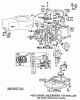 Toro 16820 - Lawnmower, 1979 (9000001-9999999) Ersatzteile BRIGGS & STRATTON ENGINE MODEL NO.92908 TYPE NO. 1964-01