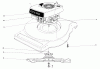 Toro 16820 - Lawnmower, 1979 (9000001-9999999) Ersatzteile ENGINE ASSEMBLY (MODEL NO.16820)
