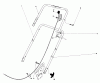 Toro 16820 - Lawnmower, 1979 (9000001-9999999) Ersatzteile HANDLE ASSEMBLY (MODEL NO.16820)