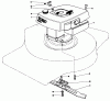 Toro 16870 - Lawnmower, 1980 (0000001-0999999) Ersatzteile ENGINE ASSEMBLY-MODEL 16860
