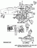 Toro 16870 - Lawnmower, 1980 (0000001-0999999) Ersatzteile ENGINE MODEL NO. 92908-2055-01 21" HAND PROPELLED (MODEL NO. 16860)