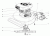 Toro 16890 - Lawnmower, 1981 (1000001-1999999) Ersatzteile ENGINE ASSEMBLY (MODEL NO. 16890)