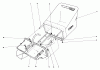 Toro 16890 - Lawnmower, 1981 (1000001-1999999) Ersatzteile GRASS CATCHER ASSEMBLY NO. 11-0269 (MODEL NO. 16880 & 16890)