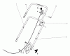 Toro 16890 - Lawnmower, 1981 (1000001-1999999) Ersatzteile HANDLE ASSEMBLY (MODEL NO. 16880)