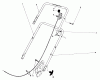 Toro 16880 - Lawnmower, 1982 (2000001-2999999) Ersatzteile HANDLE ASSEMBLY (MODEL NO. 16880)