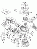 Toro 18214 - Whirlwind Lawnmower, 1969 (9000001-9999999) Ersatzteile ENGINE MODEL NO. LAV30-30444H