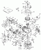 Toro 17601 - Whirlwind Lawnmower, 1969 (9000001-9999999) Ersatzteile ENGINE MODEL LAV35-40455H