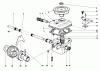 Toro 18005 - Lawnmower, 1981 (1000001-1999999) Ersatzteile GEAR CASE ASSEMBLY (MODEL 18010)