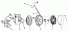 Toro 18005 - Lawnmower, 1981 (1000001-1999999) Ersatzteile REWIND STARTER NO. 590519