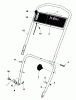 Toro 18010 - Lawnmower, 1982 (2000001-2999999) Ersatzteile HANDLE ASSEMBLY MODEL 18005