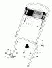 Toro 18010 - Lawnmower, 1982 (2000001-2999999) Ersatzteile HANDLE ASSEMBLY MODEL 18010