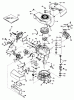 Toro 18060 - Lawnmower, 1978 (8000001-8999999) Ersatzteile ENGINE TECUMSEH MODEL TNT 100-10049B