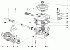 Toro 18060 - Lawnmower, 1978 (8000001-8999999) Ersatzteile GEAR CASE ASSEMBLY MODEL 18060