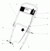 Toro 18060 - Lawnmower, 1978 (8000001-8999999) Ersatzteile HANDLE ASSEMBLY MODEL 18015