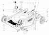 Toro 18060 - Lawnmower, 1978 (8000001-8999999) Ersatzteile HOUSING ASSEMBLY MODEL 18060