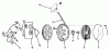 Toro 18060 - Lawnmower, 1980 (0000001-0999999) Ersatzteile REWIND STARTER NO. 590519