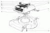 Toro 18070 - Lawnmower, 1972 (2000001-2999999) Ersatzteile ENGINE ASSEMBLY