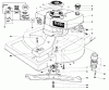 Toro 18085 - Lawnmower, 1980 (0000001-0999999) Ersatzteile ENGINE ASSEMBLY