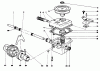 Toro 18085 - Lawnmower, 1980 (0000001-0999999) Ersatzteile GEAR CASE ASSEMBLY