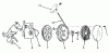 Toro 18090 - Lawnmower, 1979 (9000001-9999999) Ersatzteile REWIND STARTER NO. 590519