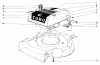 Toro 18257 - Guardian Lawnmower, 1971 (1000001-1999999) Ersatzteile ENGINE ASSEMBLY MODEL NO. 18208