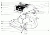 Toro 18257 - Guardian Lawnmower, 1971 (1000001-1999999) Ersatzteile ENGINE ASSEMBLY MODEL NO. 18257