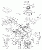 Toro 18257 - Guardian Lawnmower, 1972 (2000001-2999999) Ersatzteile ENGINE TECUMSEH MODEL NO. LAV30-30482K