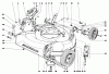 Toro 18257 - Guardian Lawnmower, 1972 (2000001-2999999) Ersatzteile HOUSING ASSEMBLY MODEL NO. 18208