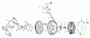 Toro 18213 - Whirlwind Lawnmower, 1968 (8000001-8999999) Ersatzteile REWIND STARTER NO. 590450