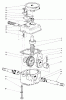 Toro 18221 - Whirlwind Lawnmower, 1968 (8000001-8999999) Ersatzteile GEAR CASE (21" POW-R-DRIVE)