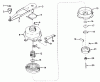 Toro 18221 - Whirlwind Lawnmower, 1968 (8000001-8999999) Ersatzteile IMPULSE STARTER NO. 590378