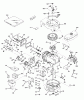 Toro 18400 - Whirlwind Lawnmower, 1971 (1000001-1999999) Ersatzteile ENGINE MODEL NO. LAV 30-30454J (USED ON 18400)