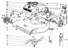 Toro 19251 - Whirlwind Lawnmower, 1969 (9000001-9999999) Ersatzteile 21" WHIRLWIND H.P. KEY-LECTRIC