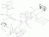 Toro 79481 - 48" Snow/Dozer Blade, XT Series Garden Tractors, 2003 (230000001-230999999) Ersatzteile FRAME ASSEMBLY
