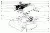 Toro 20571 - Guardian Lawnmower, 1971 (1000001-1999999) Ersatzteile ENGINE ASSEMBLY MODEL NO. 19271