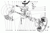 Toro 20571 - Guardian Lawnmower, 1971 (1000001-1999999) Ersatzteile GEAR BOX ASSEMBLY MODEL NO. 20571