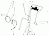 Toro 20571 - Guardian Lawnmower, 1971 (1000001-1999999) Ersatzteile HANDLE ASSEMBLY MODEL NO. 19271