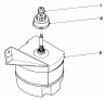 Toro 19373 - Guardian Lawnmower, 1973 (3000001-3999999) Ersatzteile STARTER MOTOR ASSEMBLY